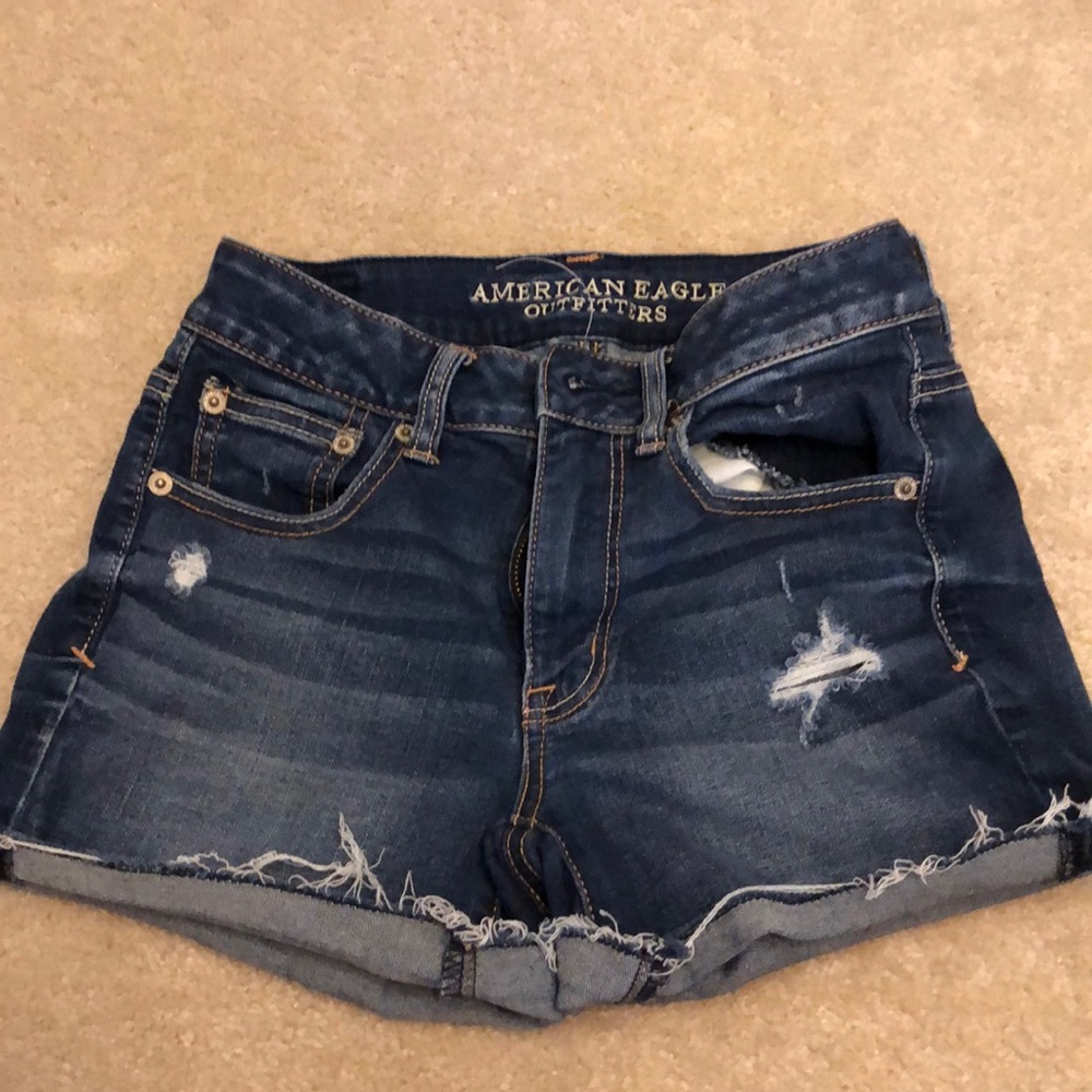 American Eagle Super Stretch Jean Shorts
